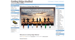 Desktop Screenshot of cuttingedgemedical.com